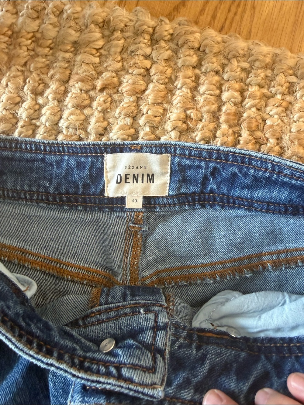 Sezane Le Crop Jeans - Picture 4 of 6